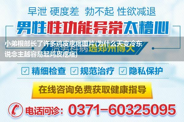 小弟根部长了许多鸡皮疙瘩图片(为什么天变冷东说念主越容易起鸡皮疙瘩)